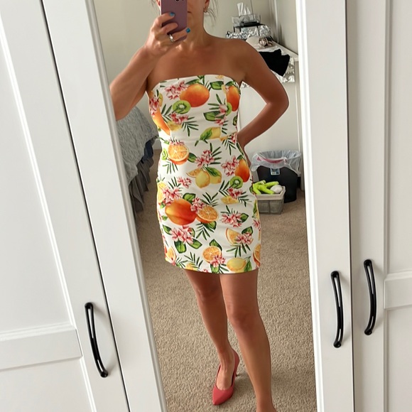 F21 Tropical Sundress - Picture 2 of 6